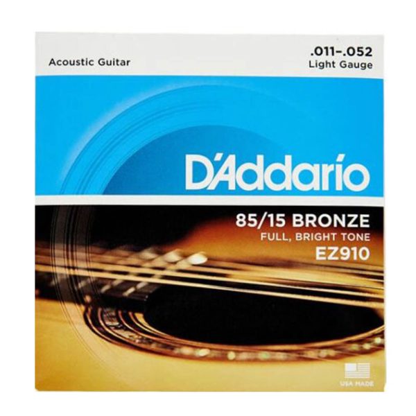 سیم گیتار آکوستیک D`addario-EZ910(غیر اصلی)