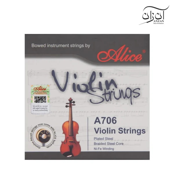 سیم ویولن آلیس مدل Alice A706