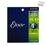سیم گیتار الکتریک الکسیر مدل Elixir Optiweb Coating 09-42