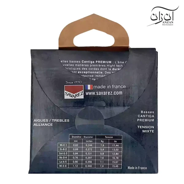 سیم گیتار کلاسیک Savarez-510 ARJP