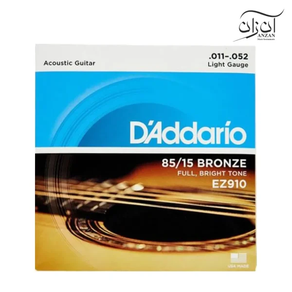 سیم گیتار آکوستیک D`addario EZ910 (غیر اصلی)