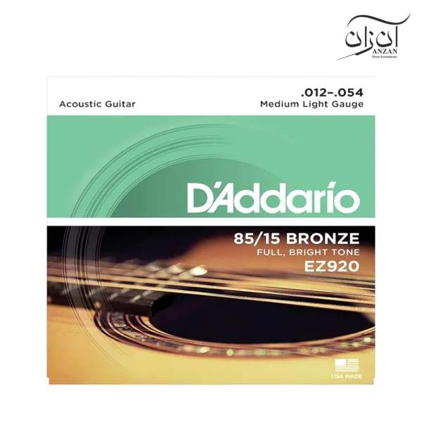 سیم گیتار آکوستیک D'Addario-EZ920