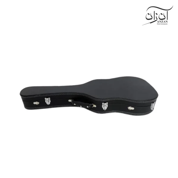 هاردکیس گیتار چوبی باروکش چرمی
