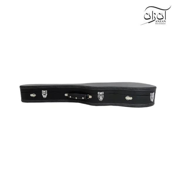هاردکیس گیتار چوبی باروکش چرمی