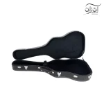 هاردکیس گیتار چوبی باروکش چرمی