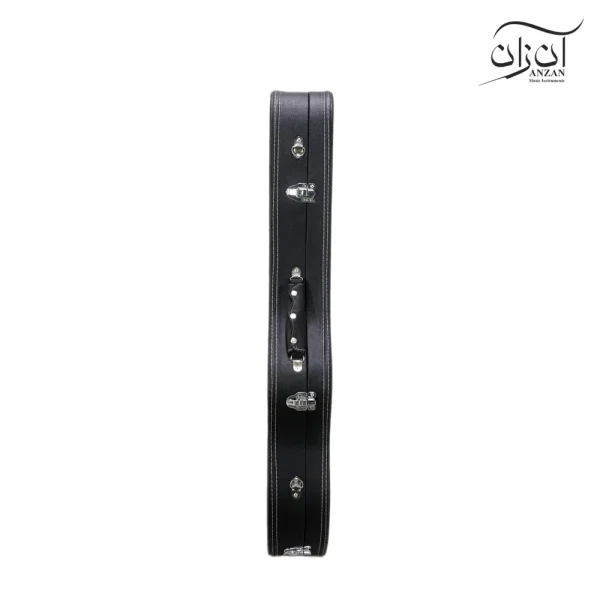 هاردکیس گیتار چوبی باروکش چرمی