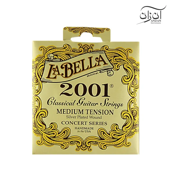 سیم گیتار کلاسیک لا بلا مدل 2001 la bella اورجینال