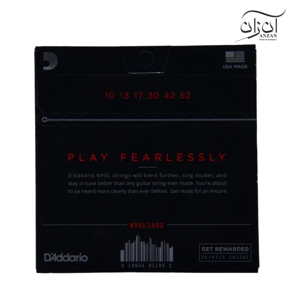 سیم گیتار الکتریک داداریو مدل D'Addario NYXL 1052