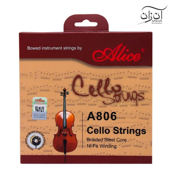 سیم ویولنسل آلیس مدل Alice A806