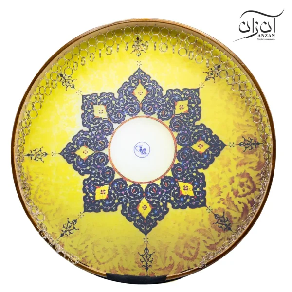 دف دربندی مدل ترنج سایز 4/4
