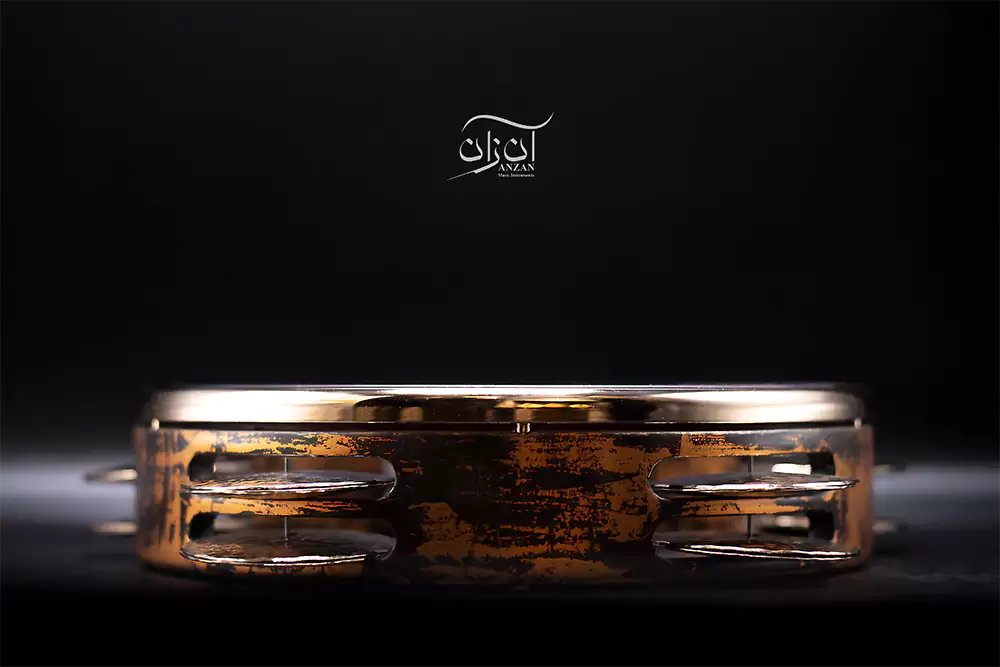 رق Emin Percussion دهانه 23 سانتی متر زنگ برنزی رق Emin Percussion دهانه 23 سانتی متر زنگ برنزی