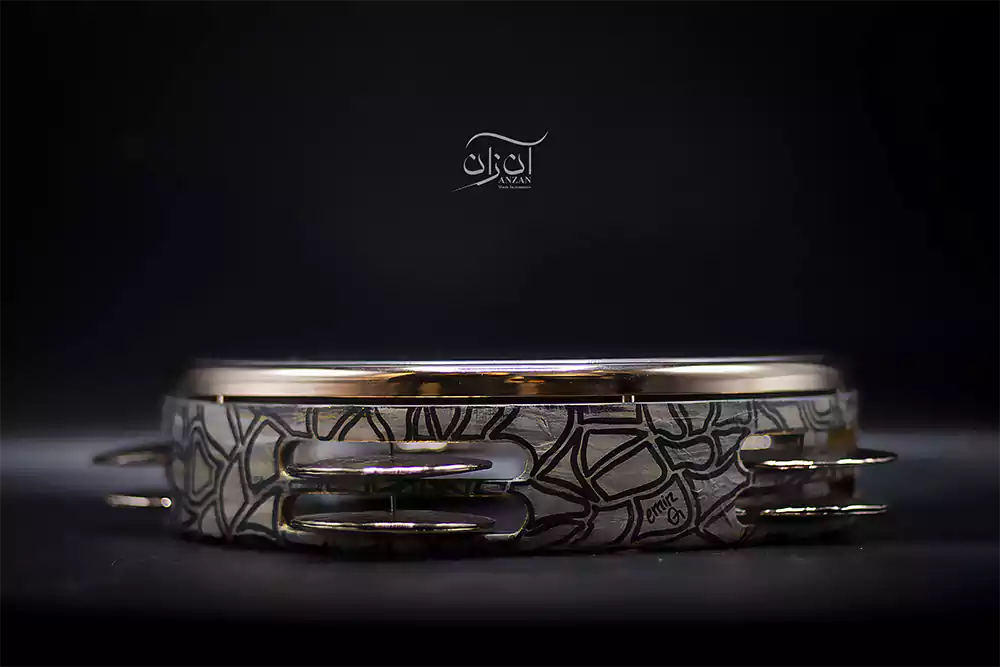 رق Emin Percussion ماربل 23 سانتی متر زنگ برنزی رق Emin Percussion ماربل 23 سانتی متر زنگ برنزی