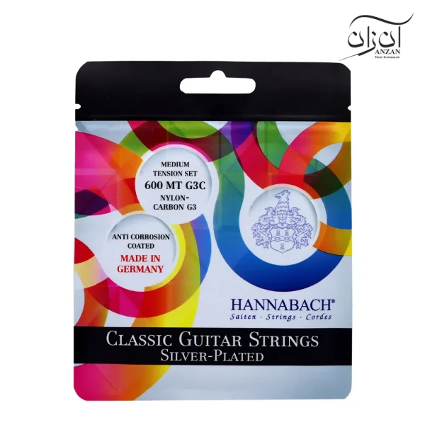 سیم گیتار کلاسیک هاناباخ مدل Hannabach 600 MT G3C