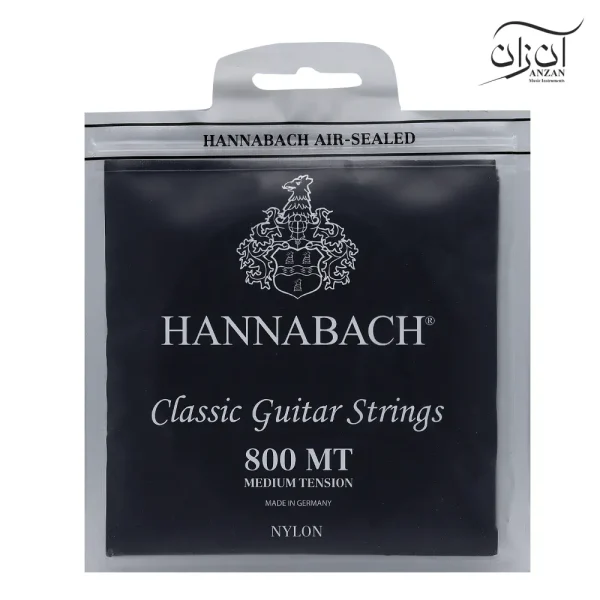 سیم گیتار کلاسیک هاناباخ مدل Hannabach 800 MT