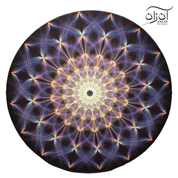 arghanoun-darbandi-daf-4.4001 دف دربندی مدل ارغنون سایز ۴/۴